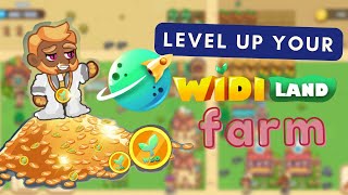 How to EASILY Level Up your WidiLand Farm and earn more money [upl. by Kelwin]