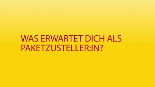 Was dich als Paketzustellerin bei DHL erwartet [upl. by Meldoh]