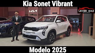 Kia Sonet Vibrant Modelo 2025 [upl. by Walburga]