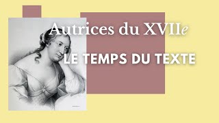 Madame de La Fayette lexception  Le temps du Texte [upl. by Avehsile]