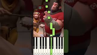 Monkey Singing Chinese Piano Song piano tutorial memes [upl. by Livingston]