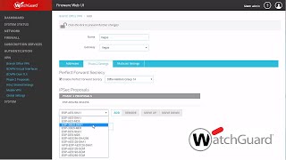 WatchGuard How to Configure Branch Office VPN [upl. by Gar526]