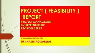 PROJECT  FEASIBILITY  REPORT [upl. by Og324]