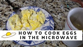 How To Cook An Egg In The Microwave [upl. by Airdnola]