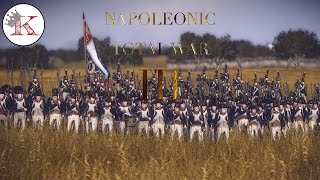 Thousands Of Men Surrounded Napoleon Total War 3 4v4 [upl. by Eirrotal]