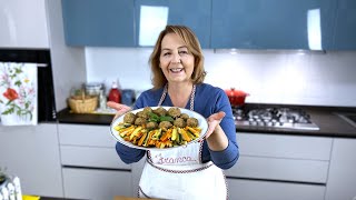 POLPETTE e VERDURE al FORNO il scondo gustoso sano e genuino Facilissimo da preparare 🤗❤️ [upl. by Claudina]