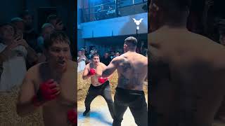 Argentina vs Bolivia  ¡Una batalla feroz de boxeo en guantes de MMA 🥊 mma mexico battle pelea [upl. by Eitsim533]