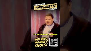 🤣 John Pinette WEARS WOMENS SHOES 😆 comedy shorts funny standupcomedy [upl. by Georglana742]