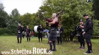 Schotten Rock 14092013 Dudelsack Musikzug Schottische Musik Highland Games [upl. by Ahsenrac]