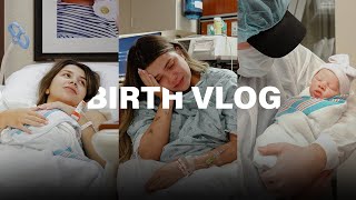 BIRTH VLOG  EMOTIONAL CSECTION  BIRTH OF OUR DAUGHTER [upl. by Naugan198]