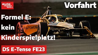 Die elektrische Königsklasse So fühlt sich der Formel ERennwagen von DS an  auto motor und sport [upl. by Hannover102]