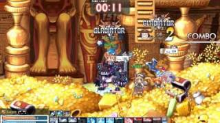 LaTale PvP Scene 019EngistarShark vs Saint [upl. by Iadrahc]