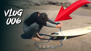 LOBITOS PERÚ las mejores OLAS para SURFEAR VLOG006 RUMBOAMISUEÑO [upl. by Rehtae]