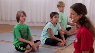 Yoga For Beginners  20 Minute Kids Yoga Class with Yoga Ed  Ages 910 [upl. by Atikehs]