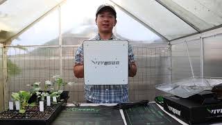 Unboxing Vivosun VS1000 LED Grow Light [upl. by Yarased759]