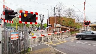 Highams Park Level Crossing London [upl. by Aratak208]