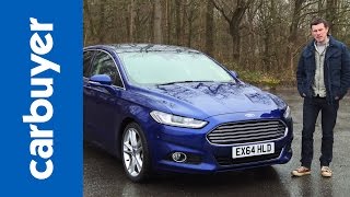 New 2015 Ford Mondeo Fusion hatchback  Carbuyer [upl. by Dan989]