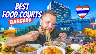 5 OF BANGKOKS BEST FOOD COURTS 🇹🇭 MBK Siam Paragon Terminal 21 and More [upl. by Jana111]