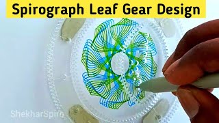 A Spirograph booklet design  Use ring no 14496 and leaf gear [upl. by Licastro884]