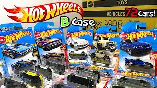 Unboxing Hot Wheels 2018 B Case 72 Car Assortment [upl. by Gallagher]