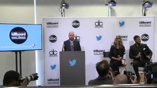 Keith Claufield Introducing Twitter QampA  BBMA Nominations 2015 [upl. by Huan]