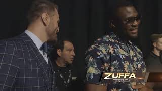 Francis Ngannou shocked by how nice Stipe Miocic is [upl. by Feenah232]