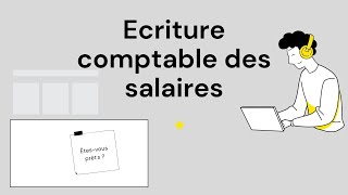 Ecriture comptables des charges du personnel [upl. by Suryc215]