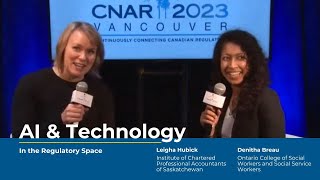 CNAR TV AI and Technology in Professional Regulation [upl. by Eecart]