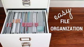 HOW TO ORGANIZE YOUR FILES [upl. by Gruchot435]