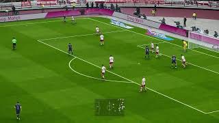 PES 2021 Gameplay  Szkocja  Polska  Liga Narodów 2024 [upl. by Aihsened662]