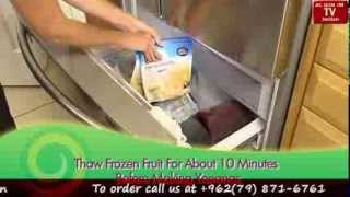 Yonanas Ice Cream Maker  How to use amp Recipes [upl. by Suravaj]