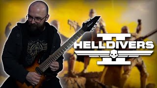 Helldivers 2  Main Theme  Metal Cover [upl. by Eben238]