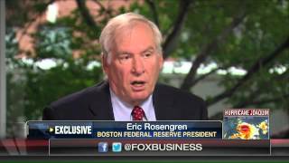 Rosengren By the end of this year likely to raise rates [upl. by Nilcaj]