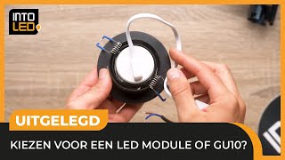 Wat maakt de LED module beter dan een GU10 spot [upl. by Ferne]