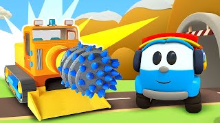 Full episodes of NEW cartoons for kids amp Games for kids Leo the truck Trucks amp vehicles for kids [upl. by Aiker]