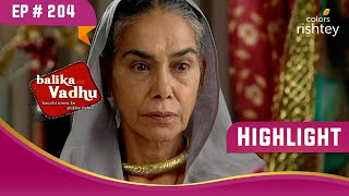 Sugna पर बरसी Kalyani Devi  Balika Vadhu  बालिका वधू  Highlight  Ep 204 [upl. by Stander]