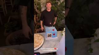 Stefano De Martino Festeggia in Grande La Torta a Sorpresa 🎂 📦 HappyBirthday StefanoDeMartino [upl. by Nyret]