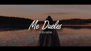 Me Dueles  Intocable letra [upl. by Yelsnit]