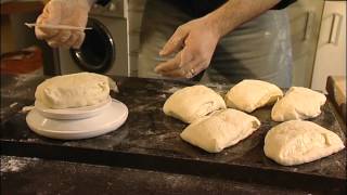 Richard Bertinet making bread DVD from the book DOUGH [upl. by Ahseryt451]