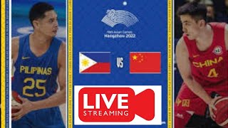 GILAS PILIPINAS VS CHINA ASIAN GAME 2023 LIVE 🔴🔴🔴🔴 [upl. by Nafis89]