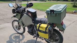 1996 Gen 1 KLR650 ModificationsAccessories [upl. by Harday]