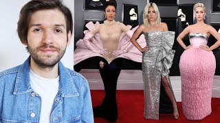 2019 Grammys Fashion Review  Michael Buchinger [upl. by Golightly410]