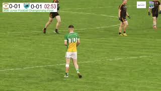 Fermanagh Junior Football Championship 2020 FInal LIVE  Coa ODwyers v Derrylin OConnells [upl. by Ardnasirhc763]