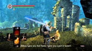 Dark Souls  Laurentius of the Great Swamp dialogue [upl. by Noiramed]