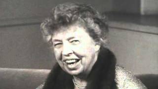 Eleanor Roosevelt Speech Human Rights [upl. by Ahsiuqal]