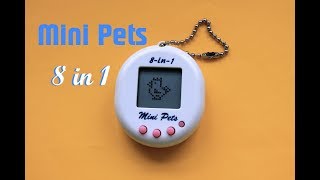 Mini Pets 8in1 Review  Тамагочи Мини Петс 8 в 1 [upl. by Tufts]