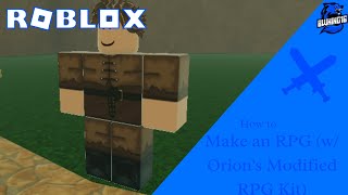 How to Make a Roblox RPG Dialog  Quests Orions RPG Kit Roblox Studio BWKing16 [upl. by Sinnal]