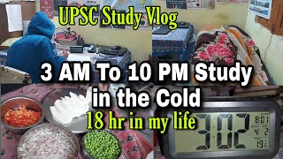 I woke up at 3 am upsc study  a day in the life of a upsc aspirant  Delhi UPSC Study Vlog iasvlog [upl. by Acenahs]