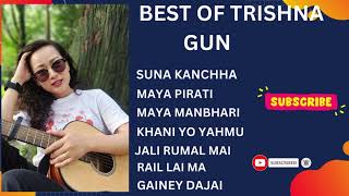 BEST OF TRISHNA GURUNG SONGS COLLECTIONS TRENDING NEPALI SONGS JUKEBOX NEPALI MOVIE SONGS [upl. by Oliviero]