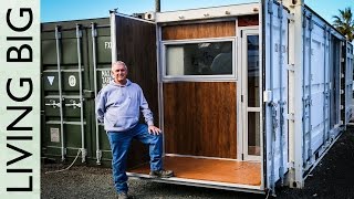 Boat Builders Incredible 20ft Shipping Container Home [upl. by Drews822]